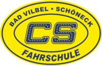 Logo der CS Fahrschule in Büdesheim, Kilianstädten, Oberdorfelden, Niederdorfelden, Gronau, Bad Vilbel.